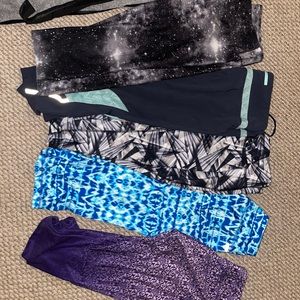 Super CUTE athletic leggings!!! $13 each OBO